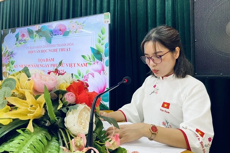 Tọa đàm “Phụ nữ thời kỳ chiến tranh và xây dựng đất nước trong các tác phẩm văn học”