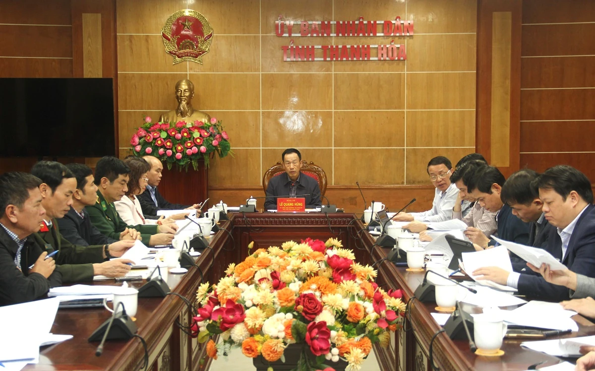 Cho ý kiến vào dự thảo Chương trình đối ngoại tỉnh Thanh Hóa, giai đoạn 2026-2030