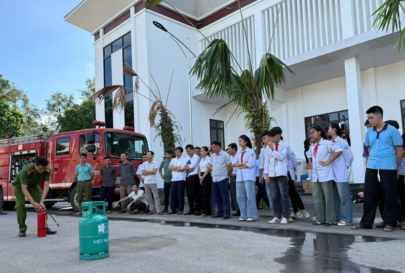 Lan tỏa phong trào toàn dân phòng cháy, chữa cháy