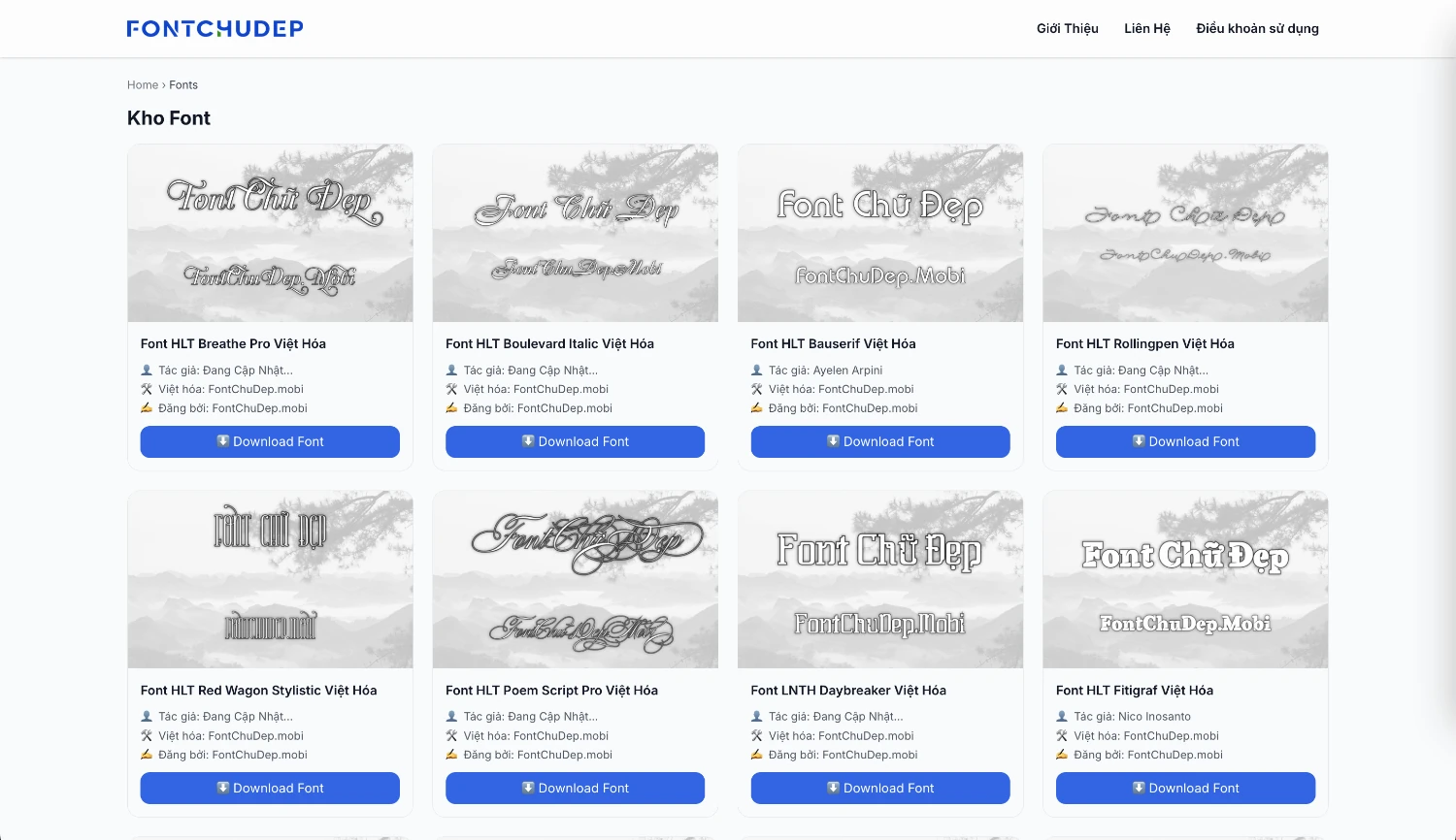 Đổi Font chữ đẹp Facebook, Zalo, TikTok nhanh chóng với FontChuDep.mobi