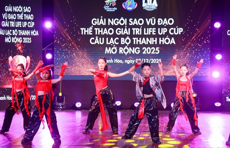 Sôi động Giải ngôi sao vũ đạo thể thao giải trí Life Up