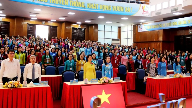 Phiên thứ nhất, Đại hội đại biểu Phụ nữ tỉnh Thanh Hóa lần thứ XIX, nhiệm kỳ 2025-2030