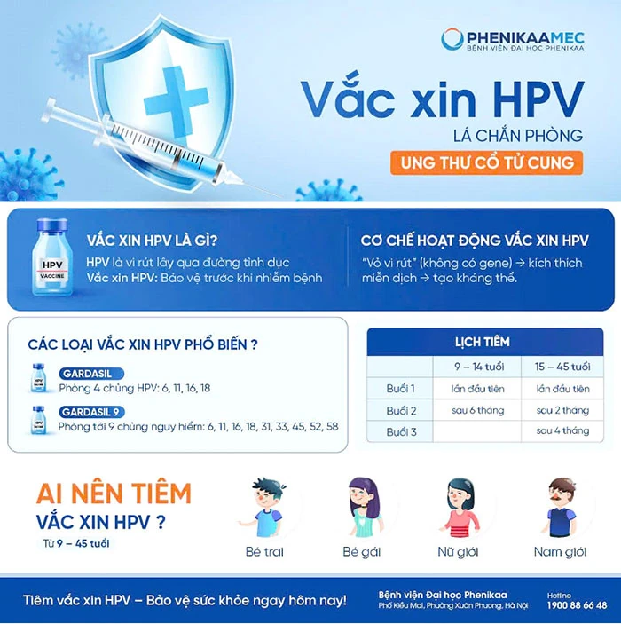 Không phải ai cũng có phác đồ tiêm giống nhau: Vắc xin HPV tiêm bao nhiêu mũi mới đúng?