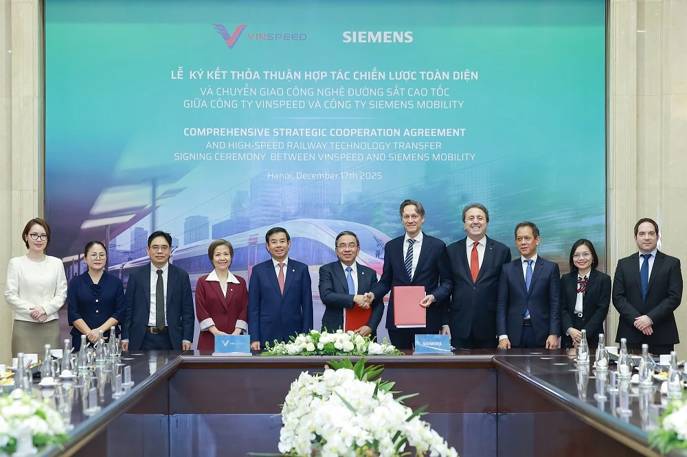 Siemens Mobility - “Gã khổng lồ” vừa ký thỏa thuận hợp tác chiến lược với VinSpeed “khủng” cỡ nào?