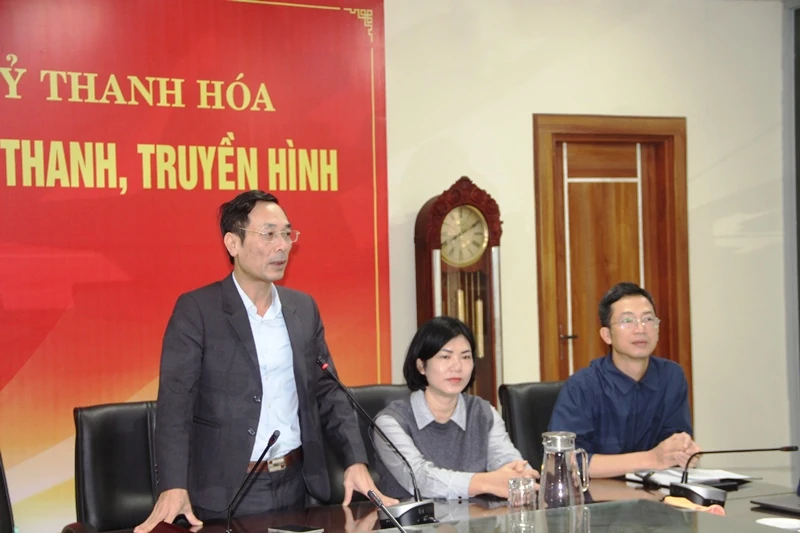 Sinh viên ngành Truyền thông đa phương tiện trải nghiệm thực tế tại Báo và Phát thanh, truyền hình Thanh Hóa