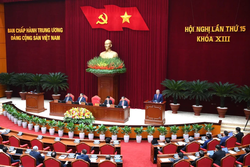 Khai mạc Hội nghị lần thứ 15 Ban Chấp hành Trung ương Đảng khóa XIII