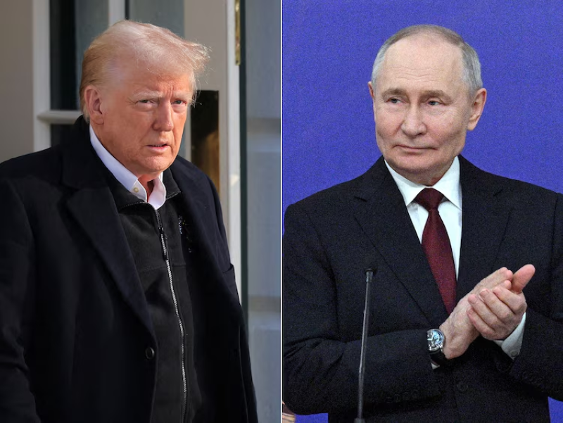 Tổng thống Trump sẽ sớm thảo luận với Tổng thống Putin về cuộc xung đột ở Ukraina