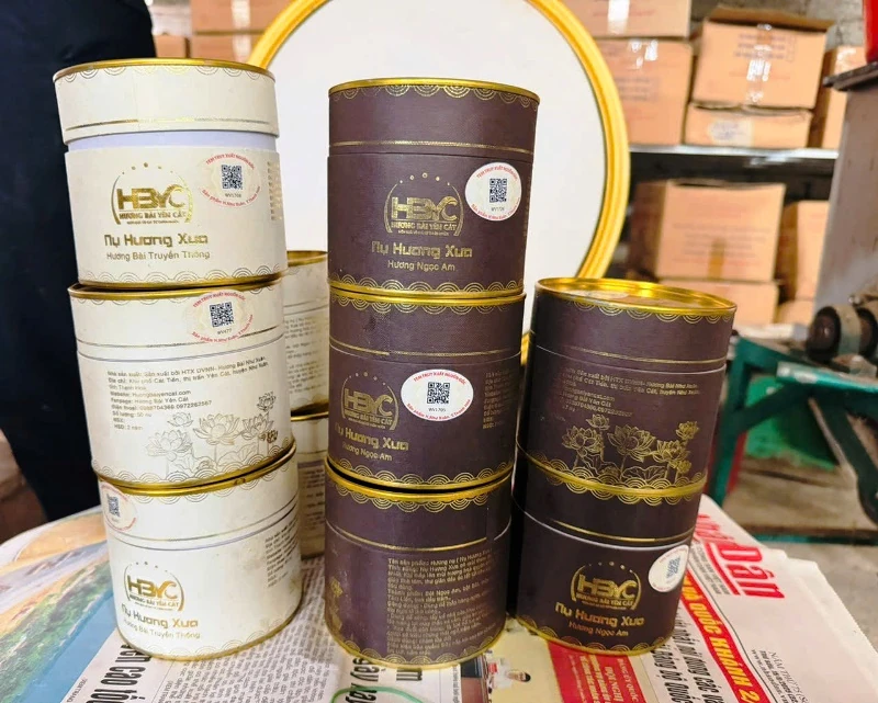 Hương bài Yên Cát nhộn nhịp mùa Tết