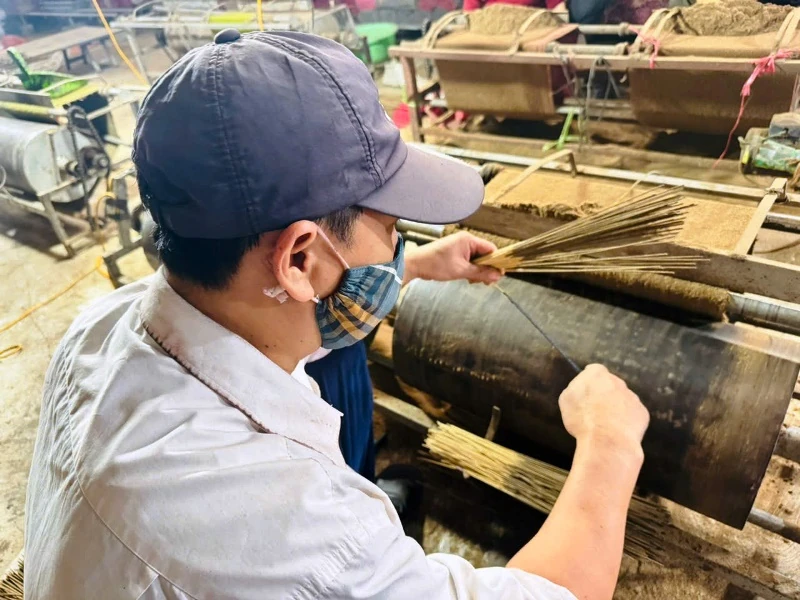 Hương bài Yên Cát nhộn nhịp mùa Tết