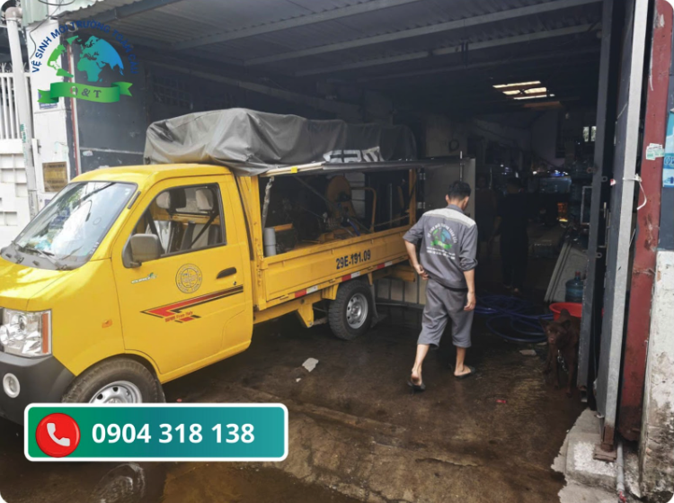 Hút hầm cầu quận 3 - Giải pháp vệ sinh chủ động cho khu dân cư lâu đời giữa lòng thành phố