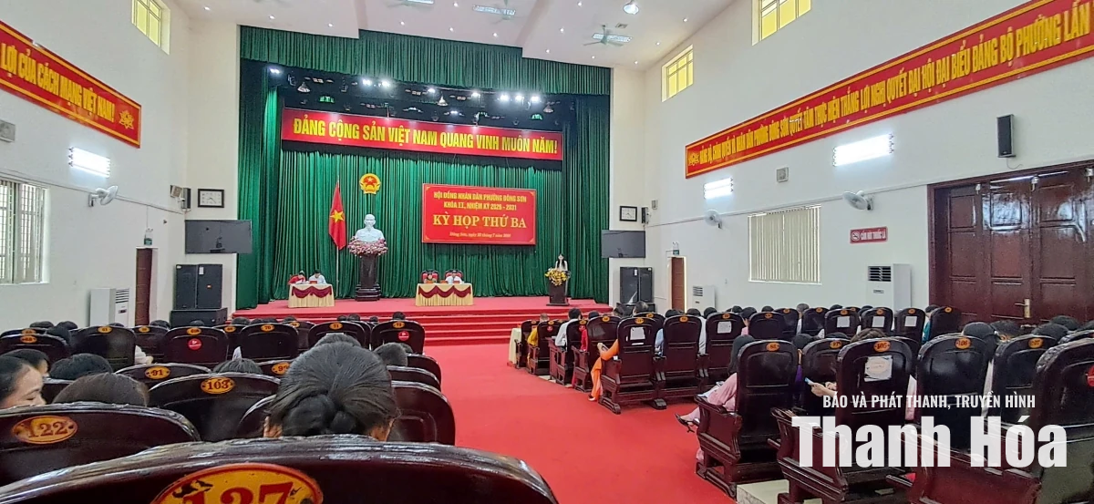 HĐND phường Đông Sơn thông qua một số nghị quyết quan trọng, tạo cơ sở pháp lý và định hướng phát triển kinh tế - xã hội thời gian tới