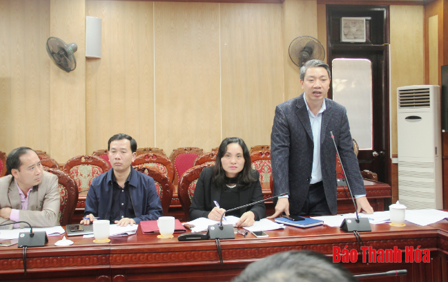 Cho ý kiến về Danh mục sản phẩm nông nghiệp chủ lực tỉnh Thanh Hóa giai đoạn 2019-2023
