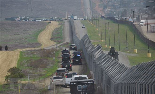 Bức tường biên giới Mỹ không nằm trong chiến lược được chuẩn bị trước