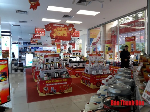 Những ngày giáp Tết Nguyên đán: Sôi động thị trường hàng hóa 
