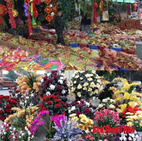 Những ngày giáp Tết Nguyên đán: Sôi động thị trường hàng hóa 