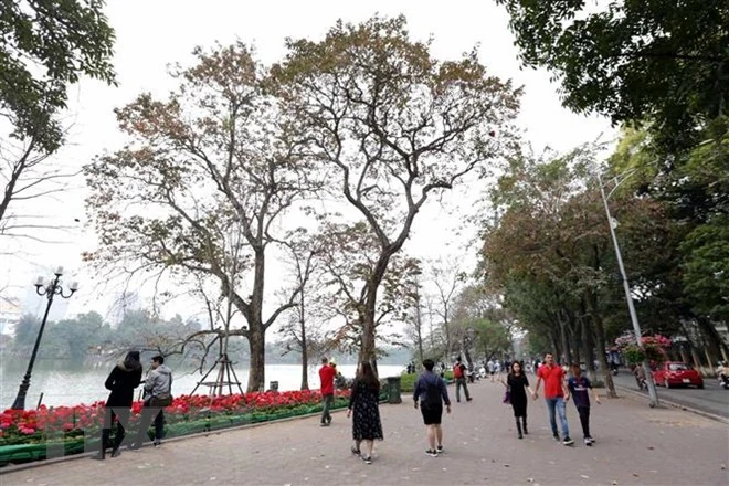 Mùng 4 tết, Bắc và Trung Bộ nhiệt độ tăng nhanh, trời nắng