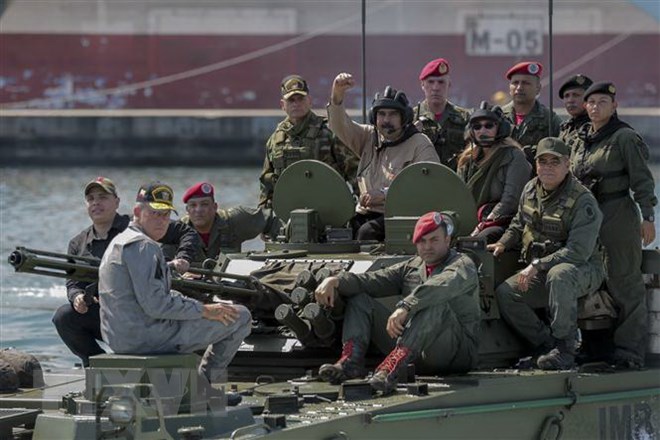 Quân đội Venezuela bắt đầu cuộc tập trận lớn kéo dài 6 ngày