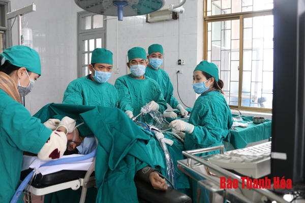 Bệnh viện Đa khoa huyện Nga Sơn ứng dụng nhiều kỹ thuật mới vào khám, chữa bệnh