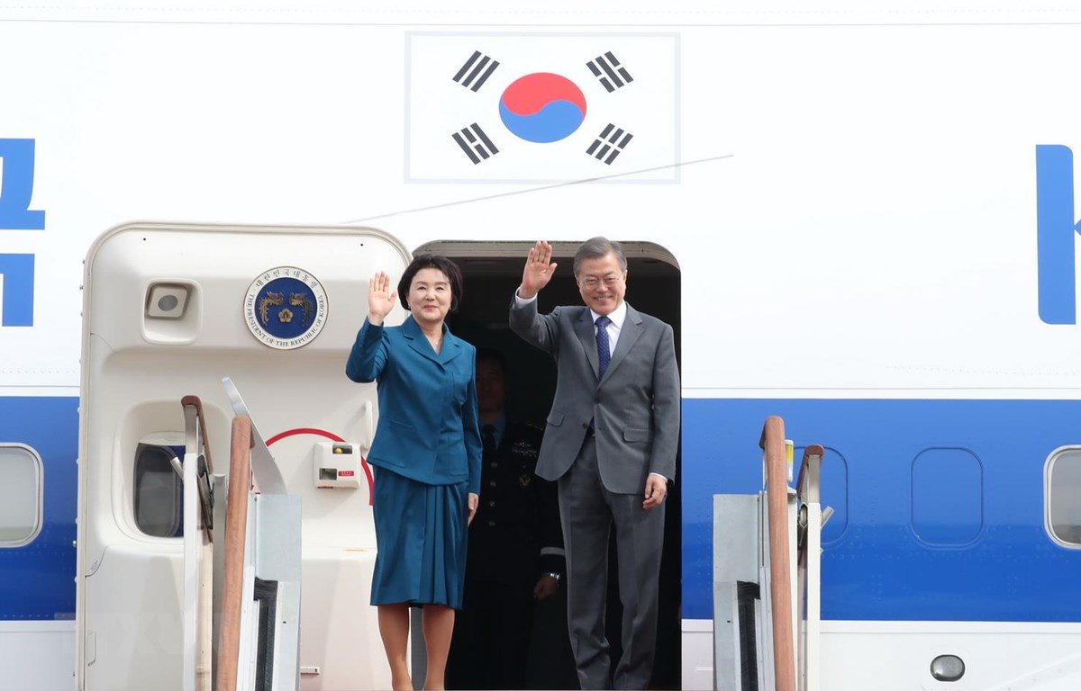 Tổng thống Hàn Quốc Moon Jae-in thăm chính thức Campuchia