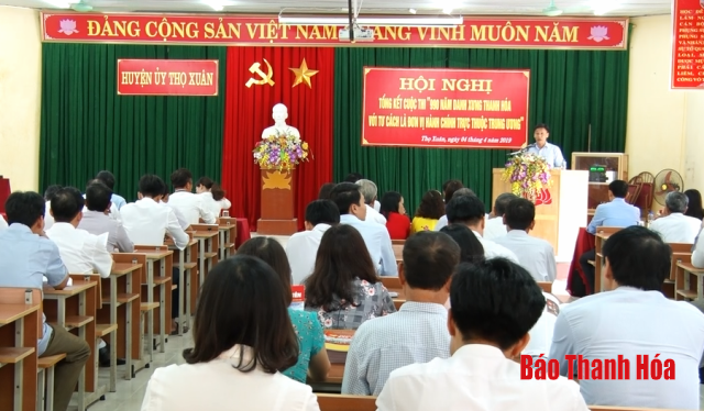 Huyện Thọ Xuân: Trao giải cuộc thi Tìm hiểu 990 năm Danh xưng Thanh Hóa với tư cách là đơn vị hành chính trực thuộc Trung ương