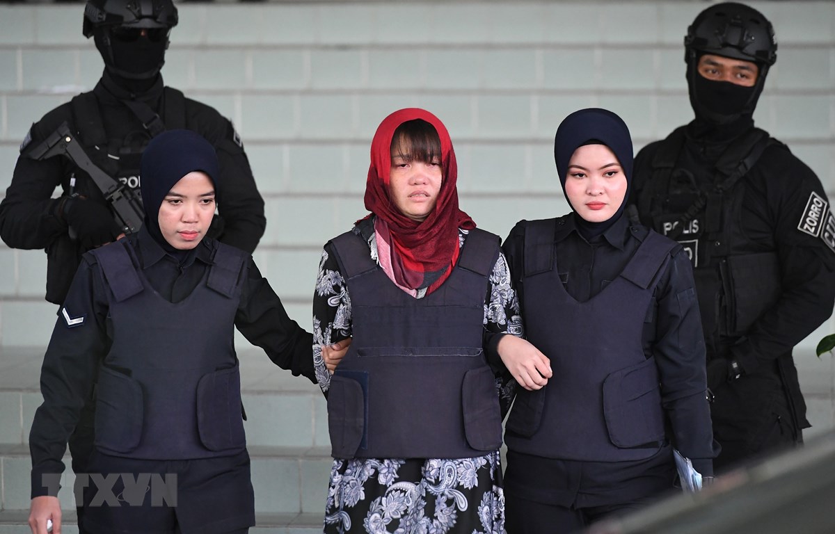 Malaysia tiến hành phiên đối chất nghi can Đoàn Thị Hương