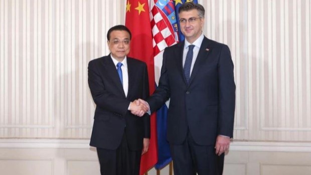 Thủ tướng Trung Quốc thăm Croatia, ký nhiều thỏa thuận hợp tác