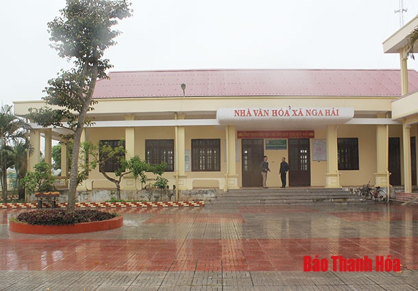 Xã Nga Hải chú trọng thực hiện các tiêu chí văn hóa nông thôn mới