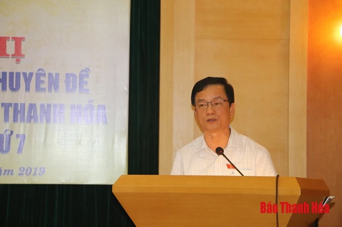 Đoàn ĐBQH tỉnh tiếp xúc cử tri tại Bệnh viện Đa khoa tỉnh và Bảo hiểm xã hội tỉnh
