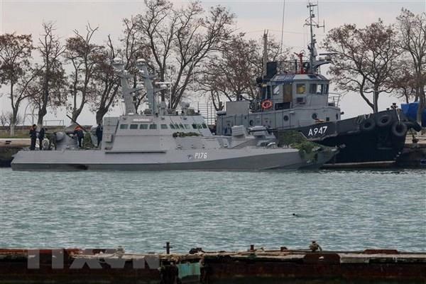 Ukraine kêu gọi Nga trả tự do cho các thủy thủ bị bắt gần Kerch