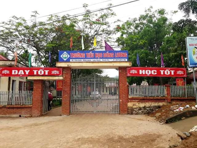 Trường Tiểu học Đồng Lương (Lang Chánh): 4 học sinh bị thương đã đến trường
