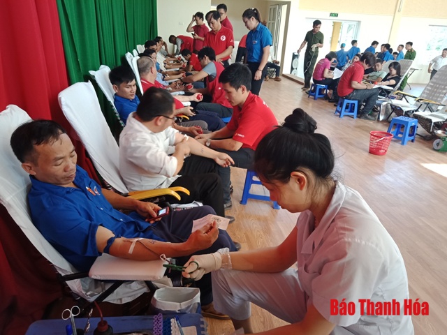 Huyện Như Xuân: Trên 500 tình nguyện viên tham gia hiến máu nhân đạo