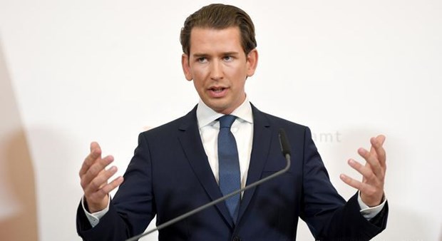Thủ tướng Áo Sebastian Kurz kêu gọi tiến hành bầu cử trước thời hạn