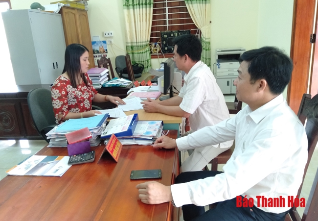 Xây dựng nền hành chính phục vụ ở huyện Nông Cống