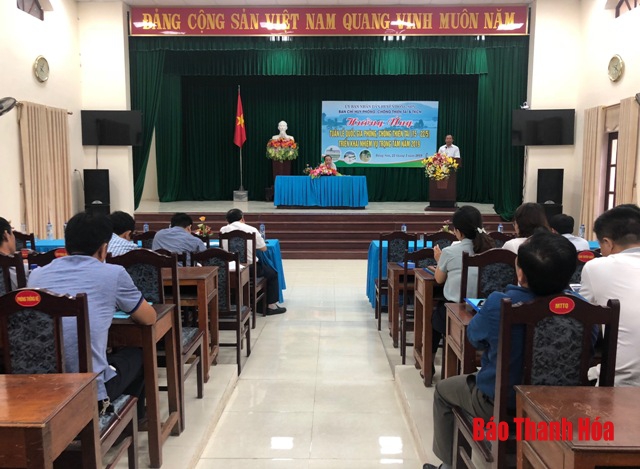 Huyện Đông Sơn hưởng ứng Tuần lễ Quốc gia phòng chống thiên tai năm 2019