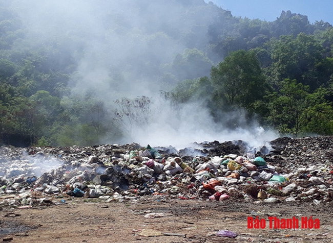 Huyện Nga Sơn với công tác xử lý rác thải