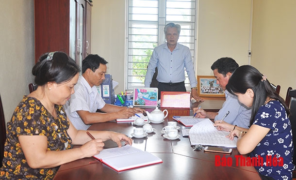Đảng bộ huyện Hậu Lộc quan tâm phát triển đảng viên nữ