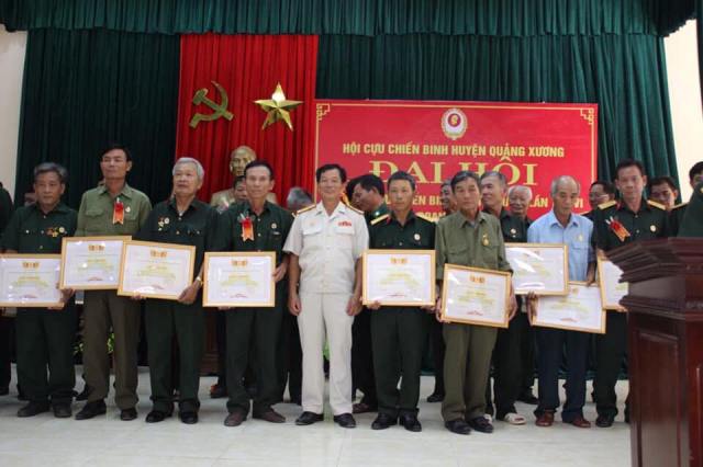 Đại hội thi đua yêu nước “Cựu chiến binh gương mẫu” huyện Quảng Xương lần thứ VI