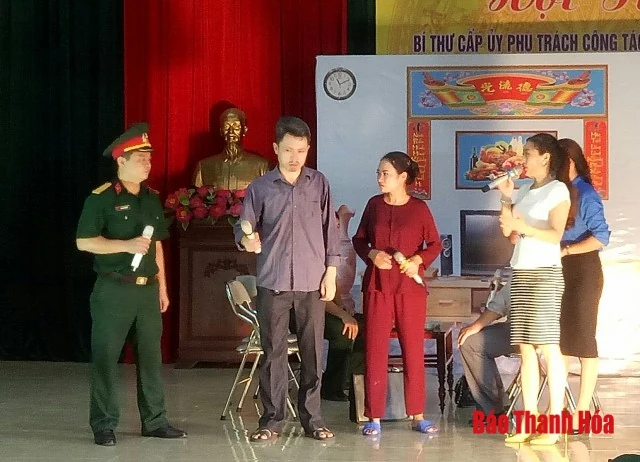 Bộ CHQS tỉnh Thanh Hóa: Hội thi bí thư cấp ủy phụ trách công tác bảo vệ an ninh, chiến sĩ bảo vệ và công tác dân vận khéo năm 2019