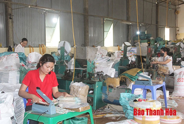 Các cụm công nghiệp giải quyết việc làm cho 38.550 lao động