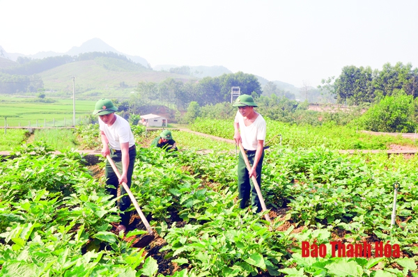 Ban Chỉ huy Quân sự huyện Như Thanh xây dựng đơn vị vững mạnh toàn diện