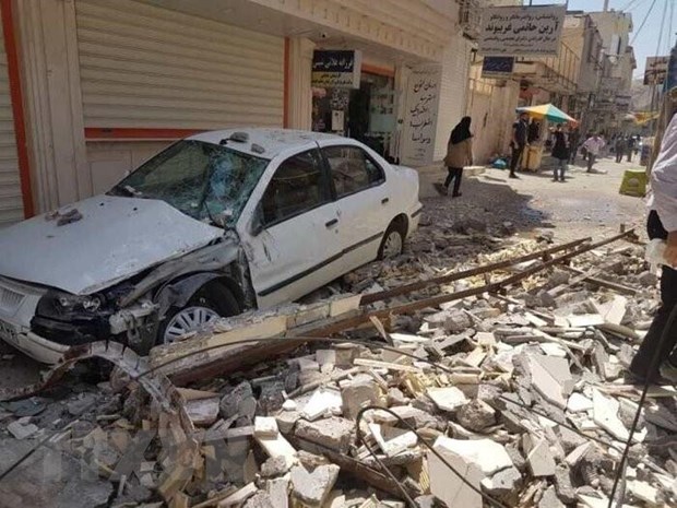 Động đất mạnh cường độ 5,2 tại Iran, 5 người bị thương