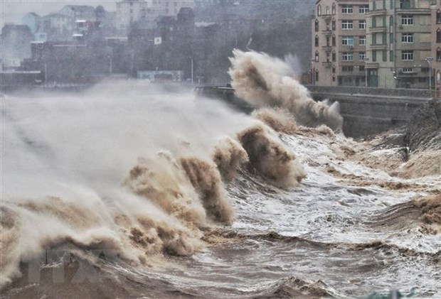 Siêu bão Lekima đổ bộ lần thứ 2 vào vùng duyên hải Trung Quốc