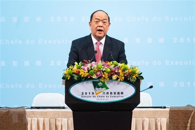 Ông Hạ Nhất Thành đắc cử Trưởng Đặc khu Hành chính Macau