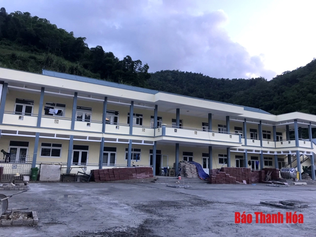 Huyện Quan Hóa nỗ lực bảo đảm cơ sở vật chất trường lớp học