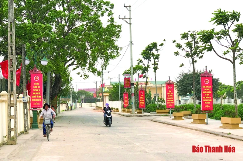 Đông Sơn nỗ lực xây dựng huyện kiểu mẫu