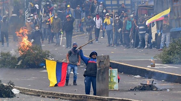Ecuador: Hàng nghìn người tham gia tổng đình công phản đối chính phủ