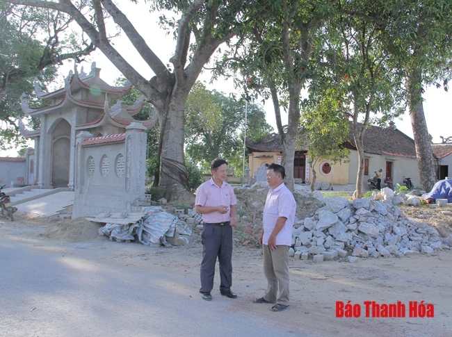 “Dân vận khéo” ở xã Hoằng Châu