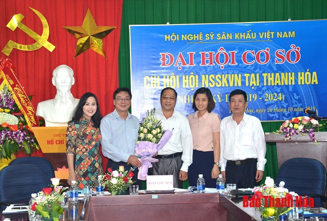 Đại hội Chi hội Nghệ sỹ Sân khấu Việt Nam tại Thanh Hoá