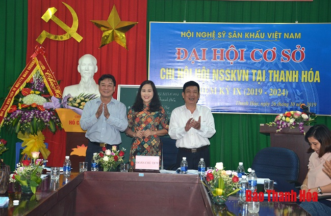 Đại hội Chi hội Nghệ sỹ Sân khấu Việt Nam tại Thanh Hoá