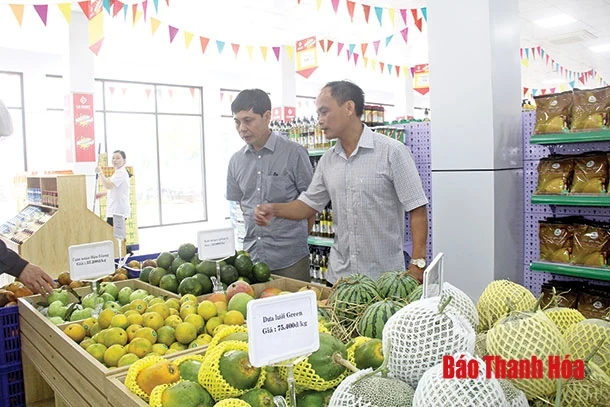 Huyện Thọ Xuân xây dựng các chuỗi cung ứng thực phẩm an toàn